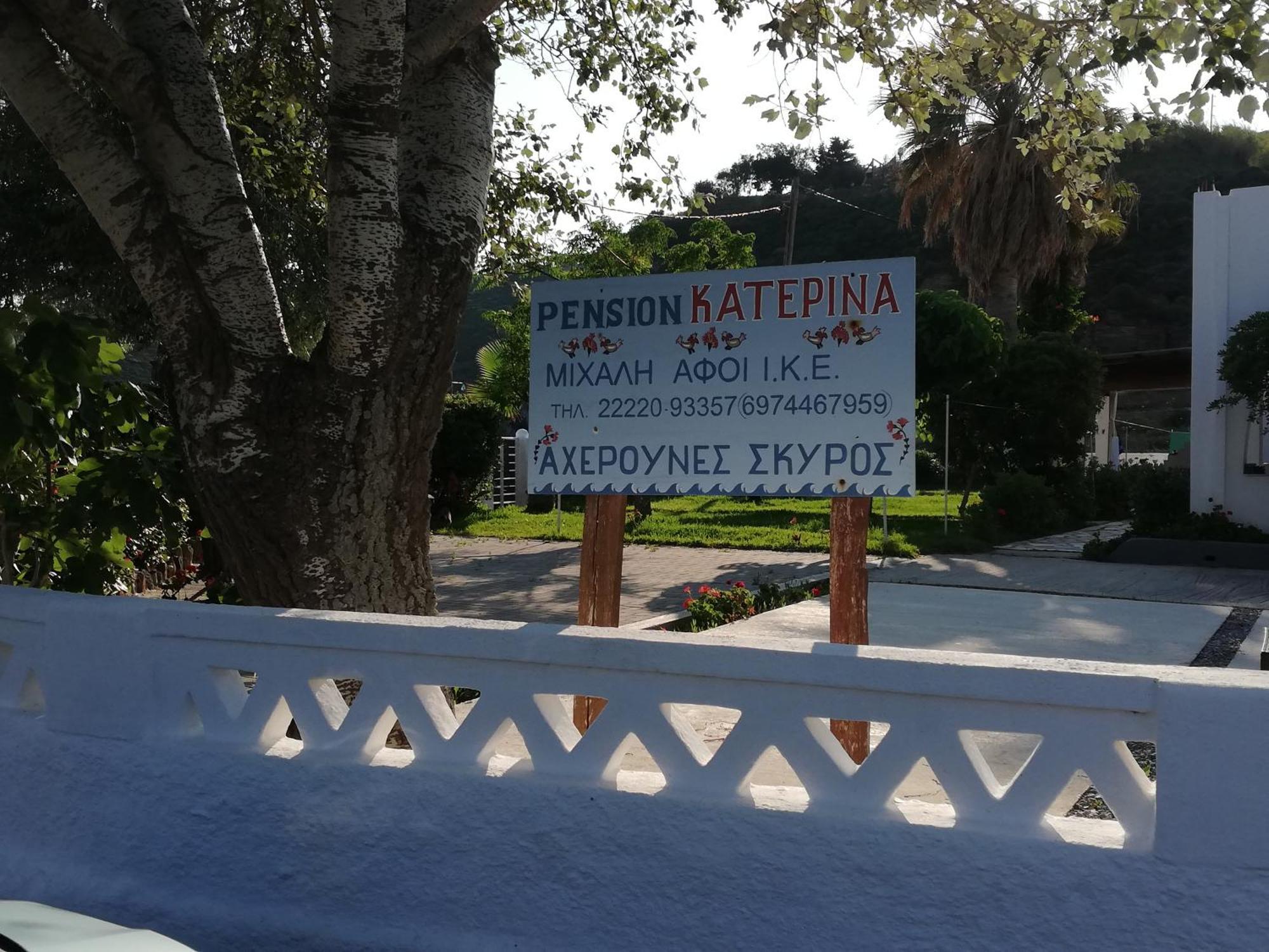 Ferienwohnung Pansion Katerina Skyros Acherounes Exterior foto